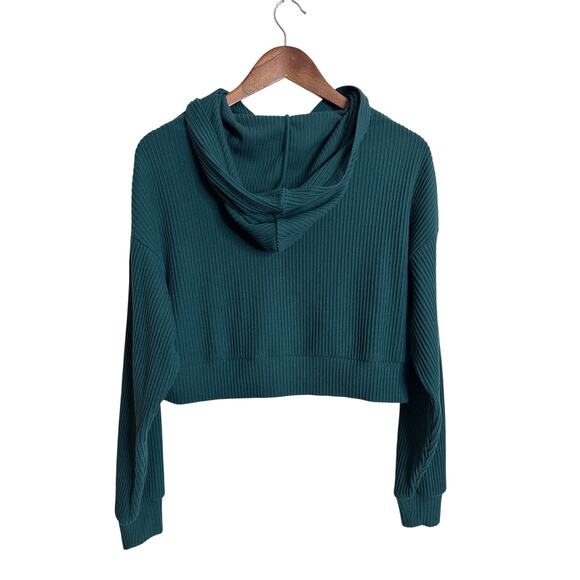 Alo Yoga Muse Hoodie in Midnight Green Womans Small - Picture 2 of 7
